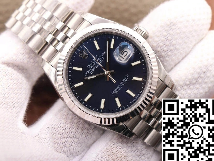 M126234-0017 Factory EW Rolex Steel Stainless Datejust 0411
